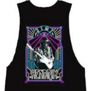 Jimi Hendrix Muscle Tank